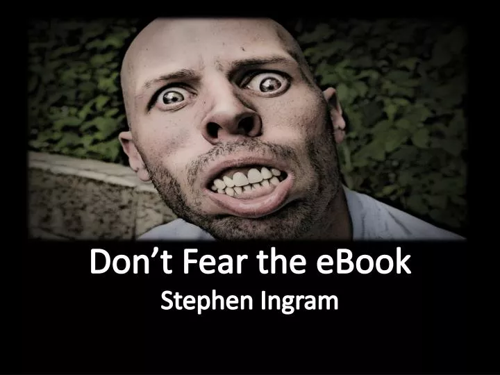 don t fear the ebook stephen ingram
