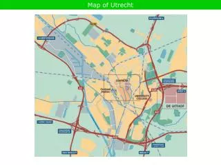 Map of Utrecht