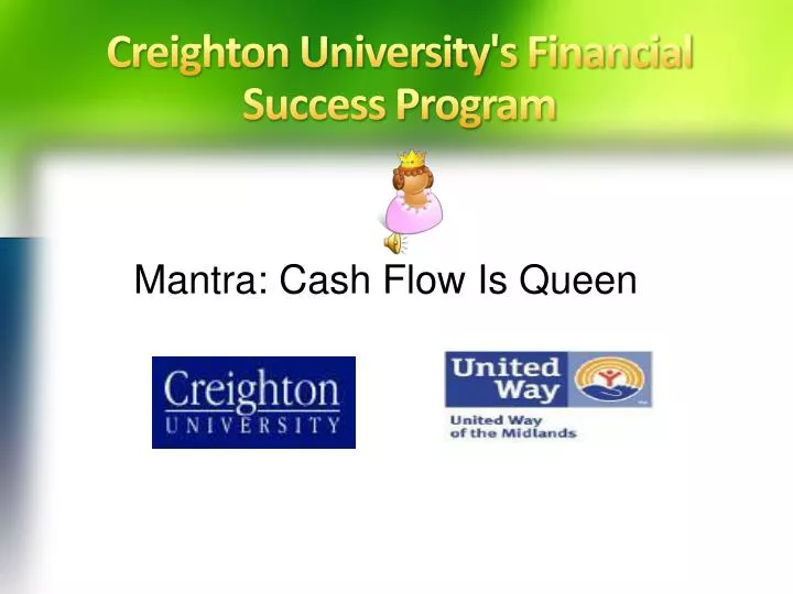creighton university s financial success program