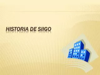 historia de siigo
