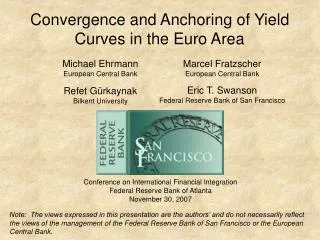 Convergence and Anchoring of Yield Curves in the Euro Area