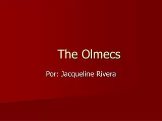 the olmecs