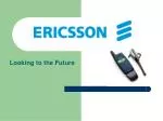 Looking to the Future - slide 1