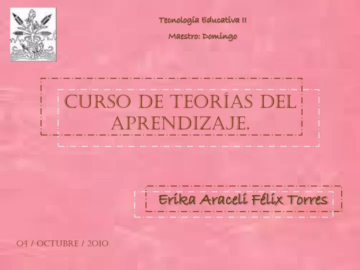 curso de teor as del aprendizaje