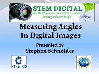 Measuring Angles In Digital Images