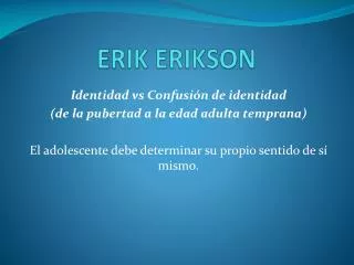 erik erikson