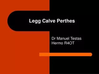 legg calve perthes