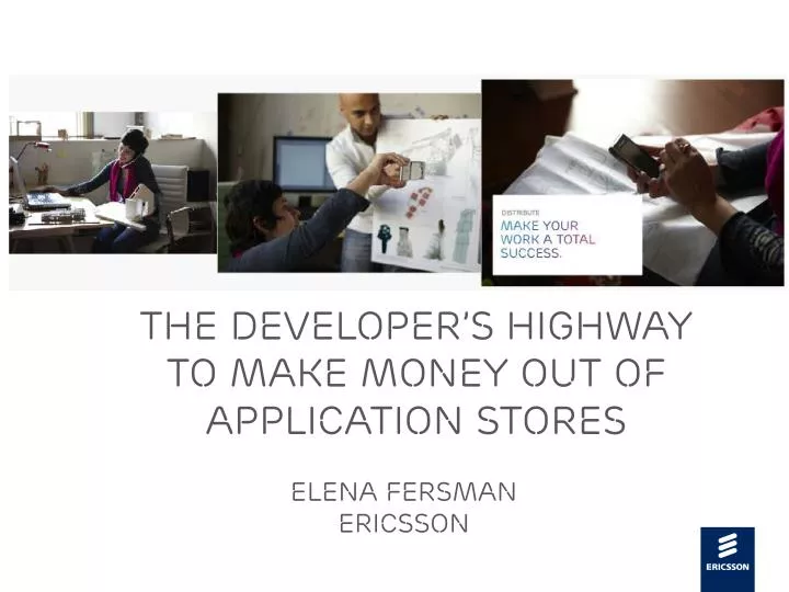 the developer s highway to make money out of application stores