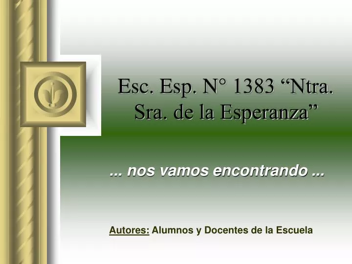 esc esp n 1383 ntra sra de la esperanza