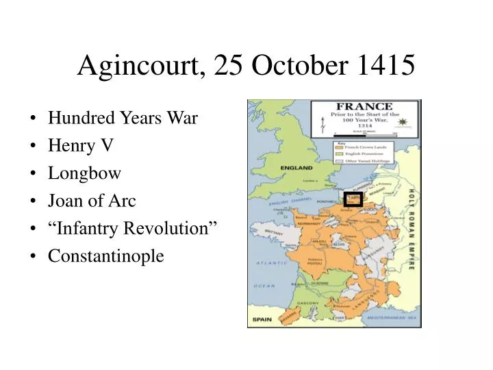 agincourt 25 october 1415