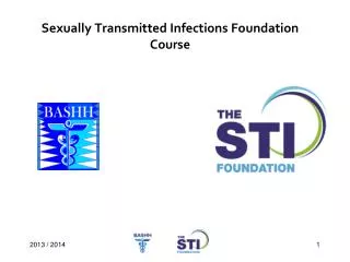 Sexually Transmitted Infections Foundation Course