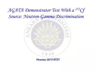 AGATA Demonstrator Test With a 252 Cf Source: Neutron-Gamma Discrimination