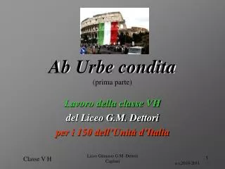 ab urbe condita prima parte