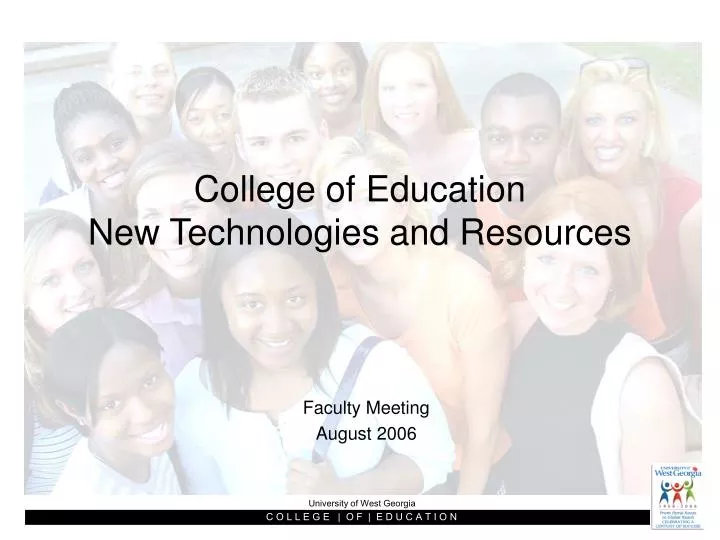 college of education new technologies and resources