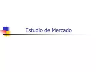 estudio de mercado