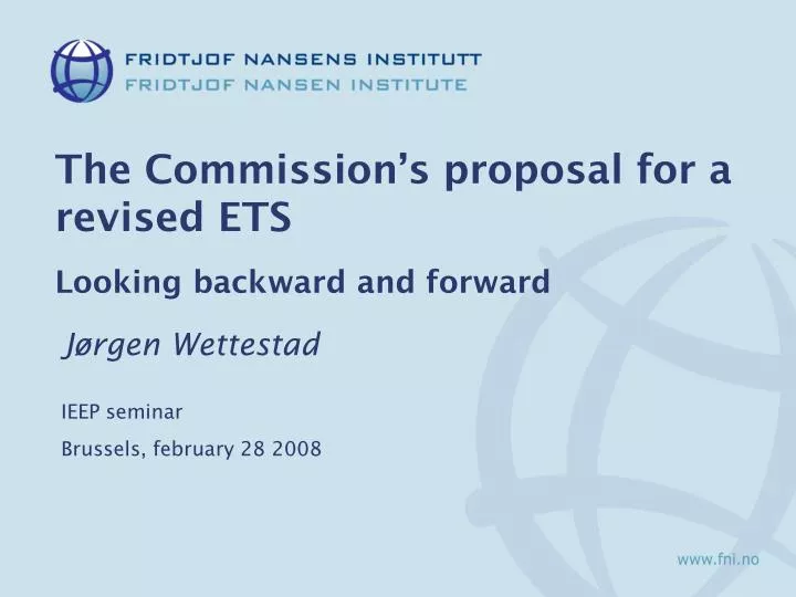 the commission s proposal for a revised ets