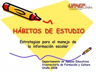 h bitos de estudio