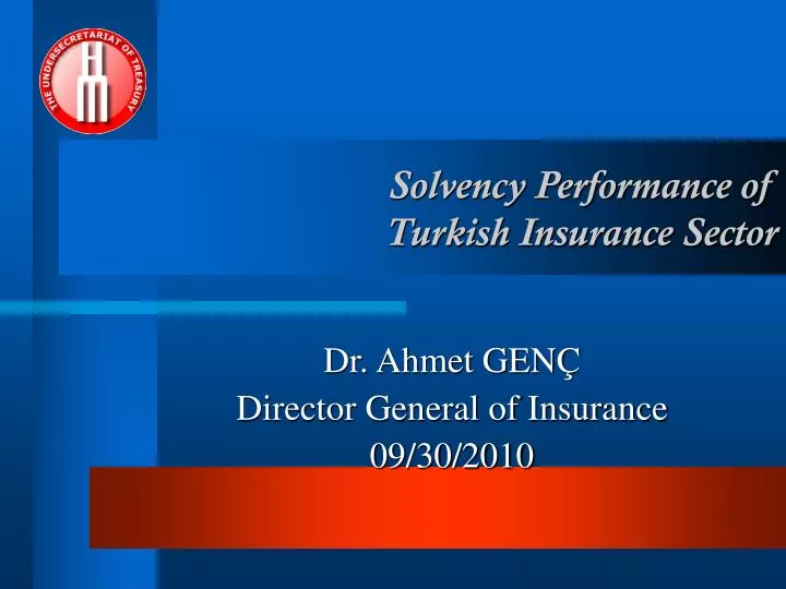 solvency performance of turkish insurance sector