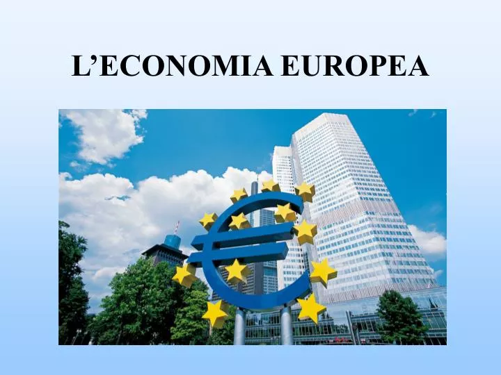l economia europea