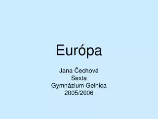 Európa