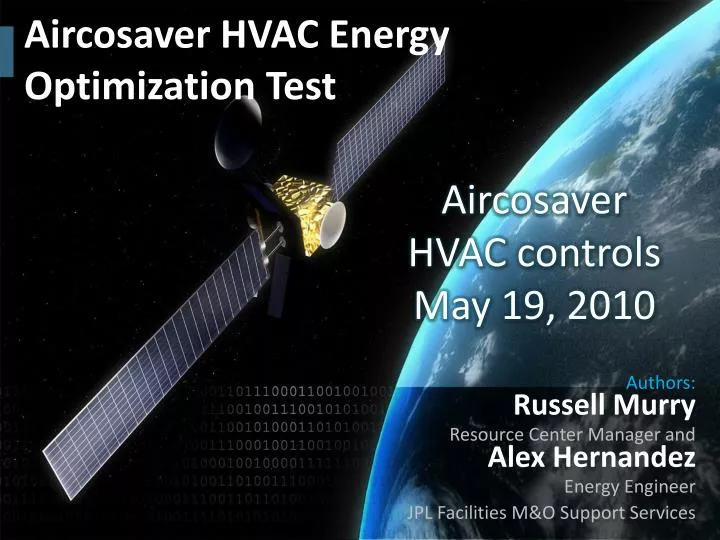 aircosaver hvac energy optimization test