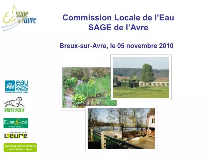 commission locale de l eau sage de l avre