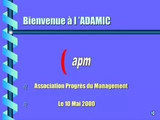 bienvenue l adamic