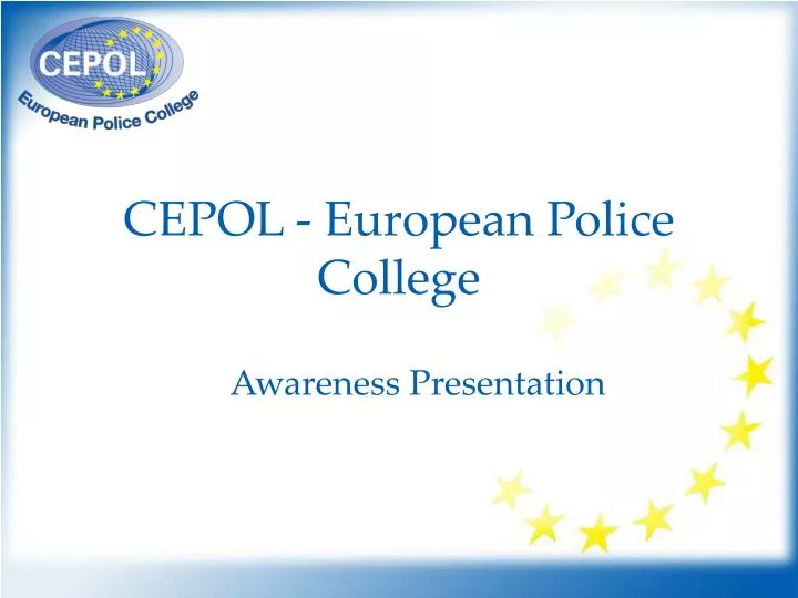 cepol european police college