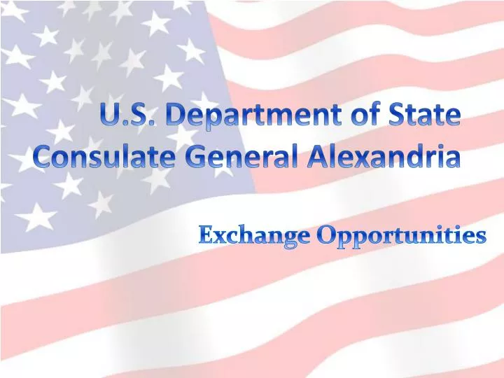 u s department of state consulate general alexandria