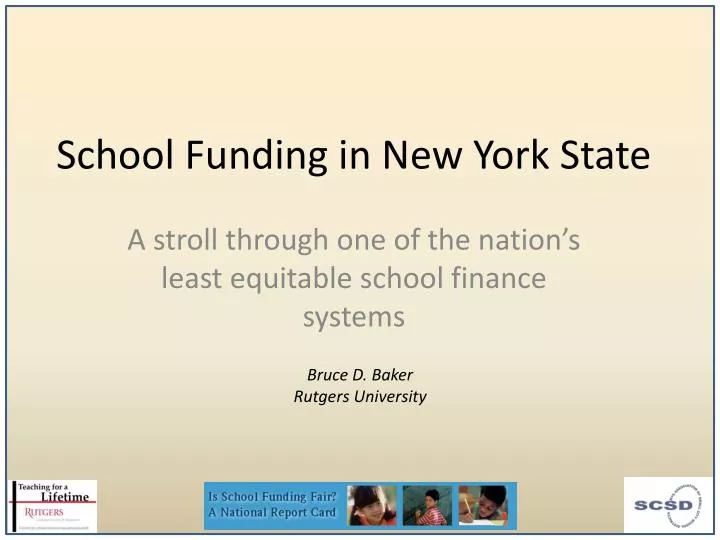 school funding in new york state