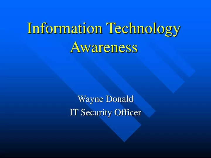 information technology awareness