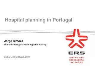 Hospital planning in Portugal