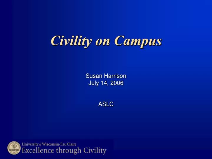 civility on campus