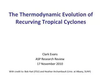 The Thermodynamic Evolution of Recurving Tropical Cyclones