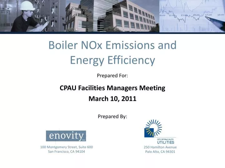 boiler nox emissions and energy efficiency