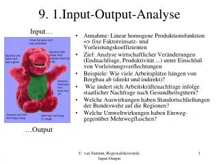 9 1 input output analyse