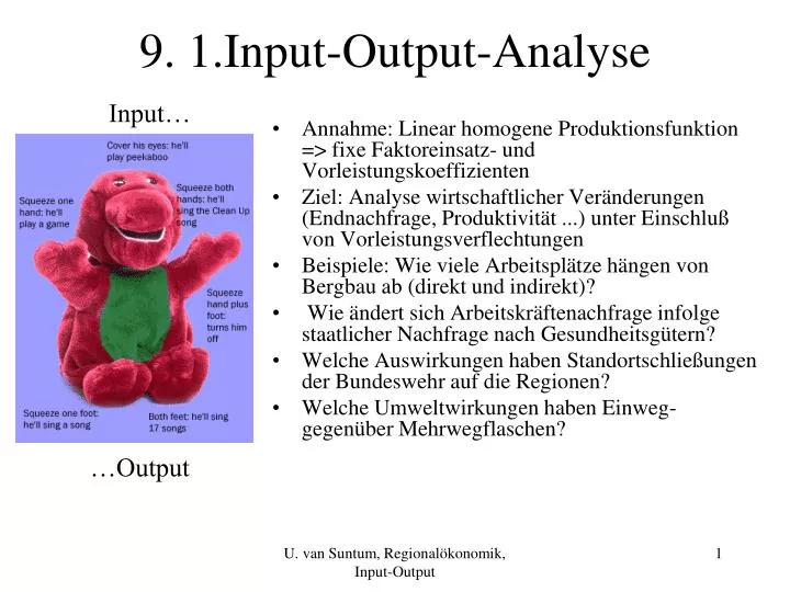 9 1 input output analyse