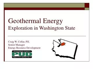 Geothermal Energy Exploration in Washington State
