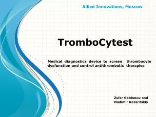 TromboCytest