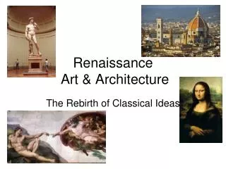 Renaissance Art &amp; Architecture
