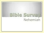 Bible Survey - slide 1