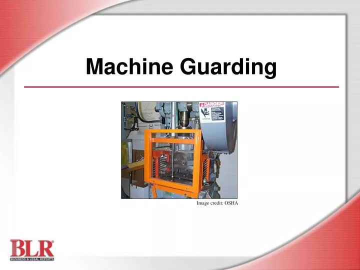 machine guarding