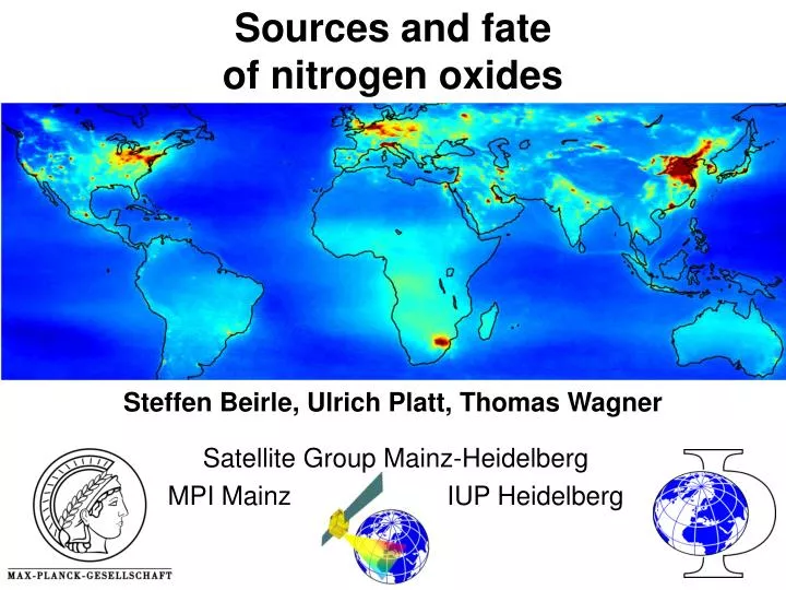 sources and fate of nitrogen oxides
