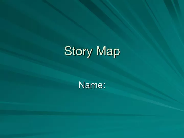 story map