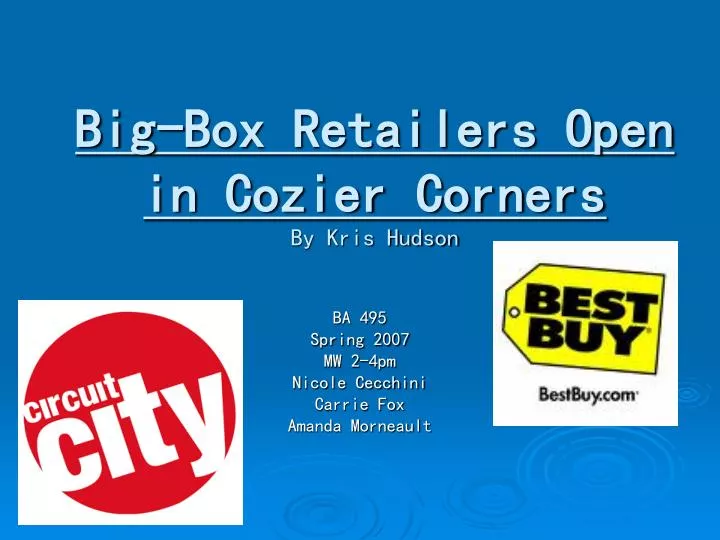 big box retailers open in cozier corners by kris hudson