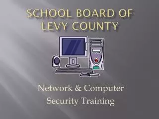 School Board of Levy County