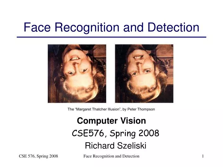 face recognition and detection