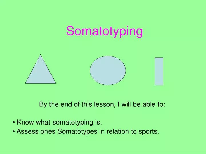 somatotyping