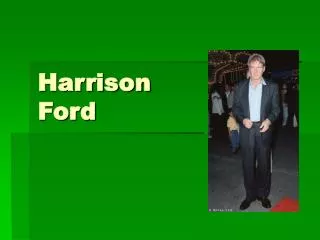 Harrison Ford