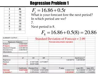 Regression Problem 1